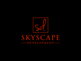 Skyscape Development logo design by johana