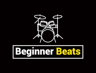 Beginner Beats logo design by PyramidDesign