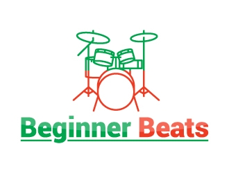 Beginner Beats logo design by PyramidDesign