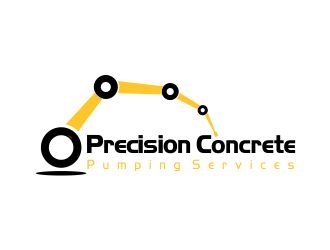 Precision Concrete Pumping Services logo design by 6king