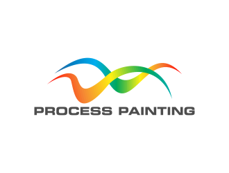 Process Painting logo design by rykos