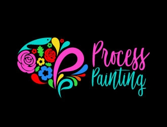 Process Painting logo design by sanu