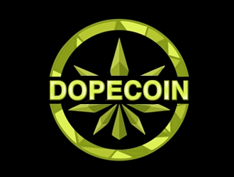 DopeCoin logo design by Roma