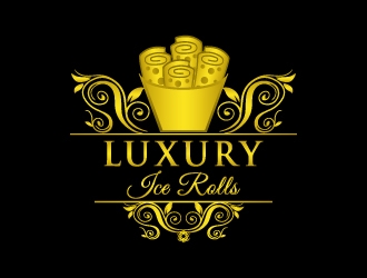 LUXURY ICE ROLLS logo design by dhika