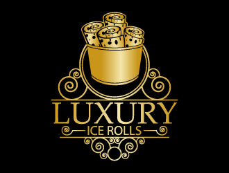 LUXURY ICE ROLLS logo design by fastsev