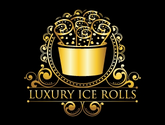 LUXURY ICE ROLLS logo design by uttam