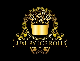 LUXURY ICE ROLLS logo design by uttam