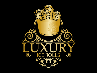 LUXURY ICE ROLLS logo design by fastsev