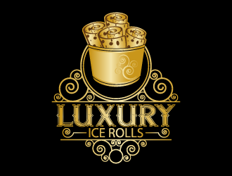 LUXURY ICE ROLLS logo design by fastsev