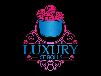 LUXURY ICE ROLLS logo design by fastsev