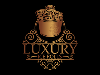 LUXURY ICE ROLLS logo design by fastsev