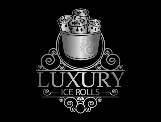 LUXURY ICE ROLLS logo design by fastsev