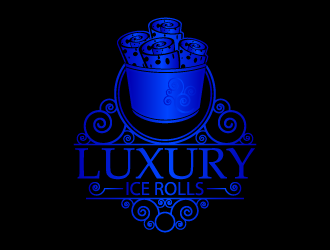 LUXURY ICE ROLLS logo design by fastsev