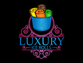 LUXURY ICE ROLLS logo design by fastsev