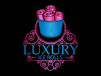 LUXURY ICE ROLLS logo design by fastsev