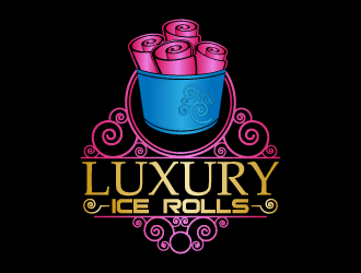 LUXURY ICE ROLLS logo design by fastsev