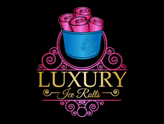 LUXURY ICE ROLLS logo design by fastsev