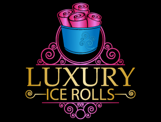 LUXURY ICE ROLLS logo design by fastsev