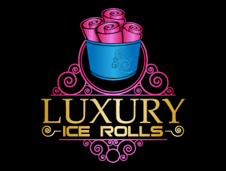 LUXURY ICE ROLLS logo design by fastsev