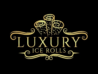 LUXURY ICE ROLLS logo design by jaize