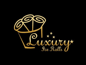 LUXURY ICE ROLLS logo design by REDCROW
