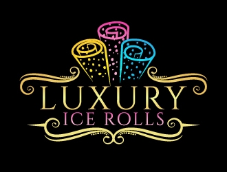 LUXURY ICE ROLLS logo design by jaize