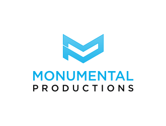 Monumental Productions logo design by mbamboex