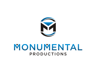 Monumental Productions logo design by rizqihalal24