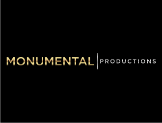 Monumental Productions logo design by dewipadi