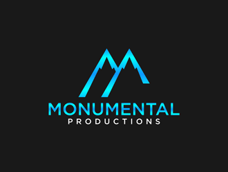 Monumental Productions logo design by alby