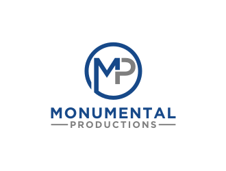 Monumental Productions logo design by bricton
