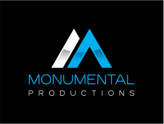 Monumental Productions logo design by Girly