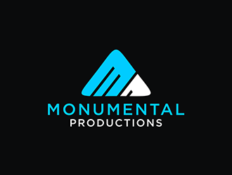 Monumental Productions logo design by checx