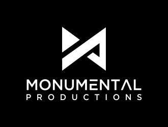Monumental Productions logo design by oke2angconcept