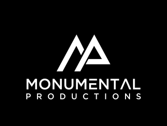 Monumental Productions logo design by oke2angconcept