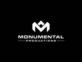 Monumental Productions logo design by kaylee