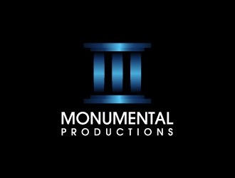 Monumental Productions logo design by kgcreative