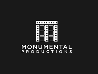 Monumental Productions logo design by bomie