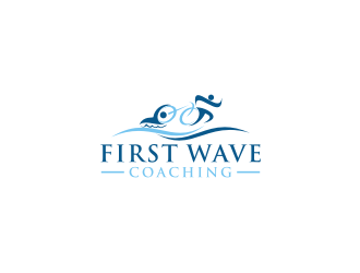 First Wave Coaching logo design by bricton