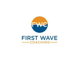 First Wave Coaching logo design by mbamboex
