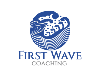 First Wave Coaching logo design by Greenlight