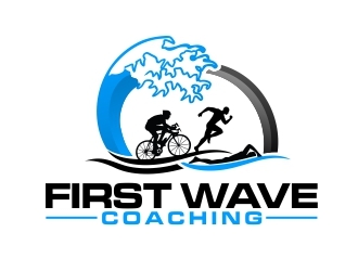 First Wave Coaching logo design by amar_mboiss