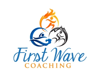 First Wave Coaching logo design by Dawnxisoul393