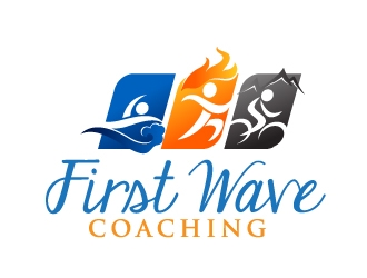 First Wave Coaching logo design by Dawnxisoul393