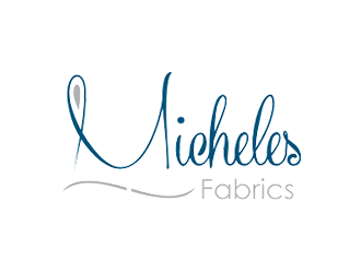 Micheles Fabrics logo design by checx