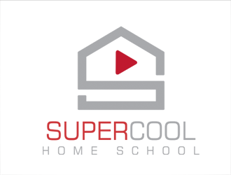 Super Cool Home School logo design by Aldabu
