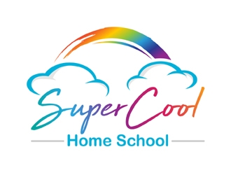 Super Cool Home School logo design by MAXR
