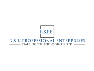 R & K Professional Enterprises logo design by yeve