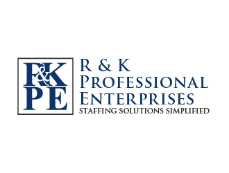 R & K Professional Enterprises logo design by eyeglass