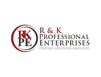 R & K Professional Enterprises logo design by eyeglass